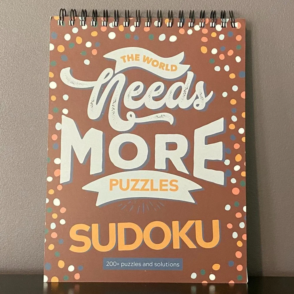 Weekly Task Pad, Magnetic List Pad, and Sudoku Puzzles Trio Pack